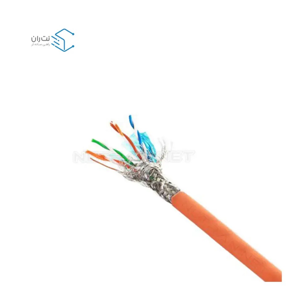 کابل شبکه نگزنس Cat5e SFTP تمام مس تست فلوک پرمننت روکش PVC | نت ران